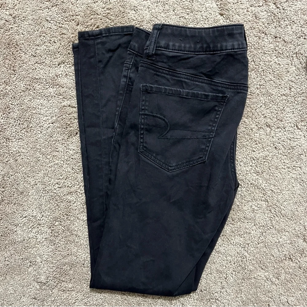 American Eagle Outfitters juniors jeggings size 8 regular super super stretch - Picture 1 of 5